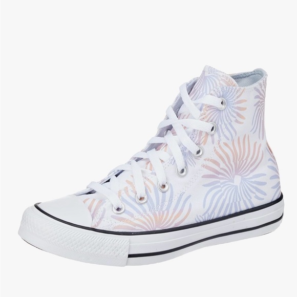 Converse Women's High-Top Sneakers - Pastel Palm Floral - Picture 9 of 9